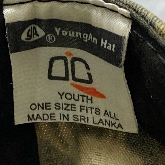 Youngan Hat Youth  One Size Fits All Camo Snap‎ Back - Picture 5 of 6